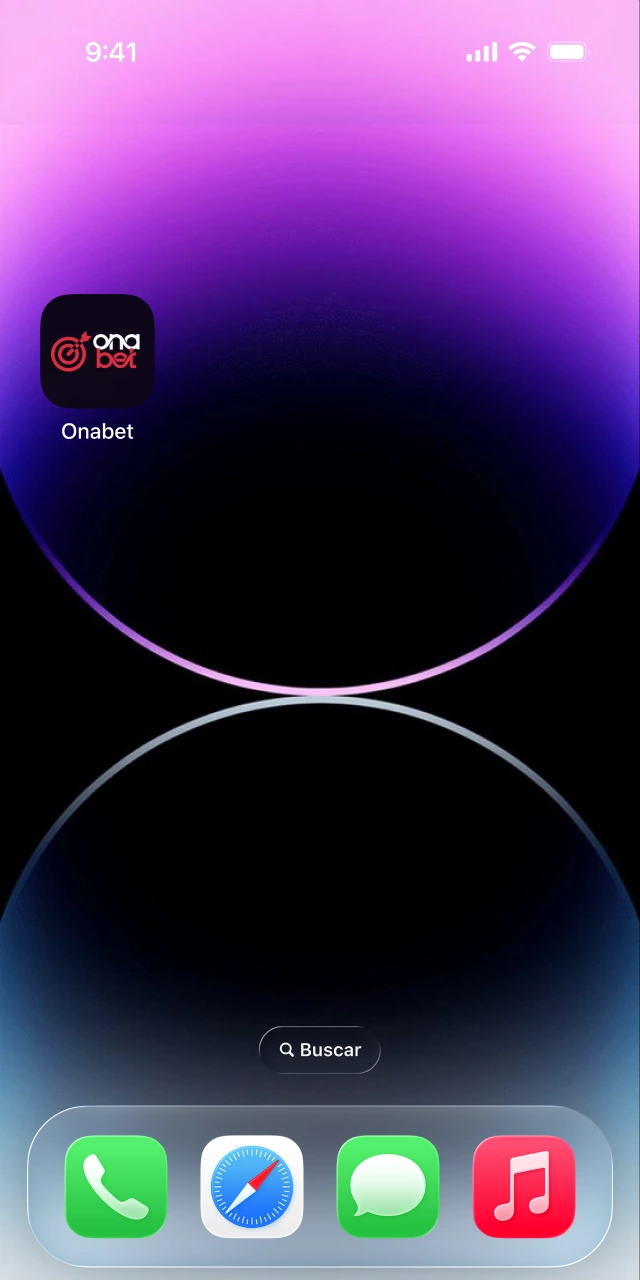 Realizando o download e a instalação do aplicativo Onabet para Android ou iOS no celular.